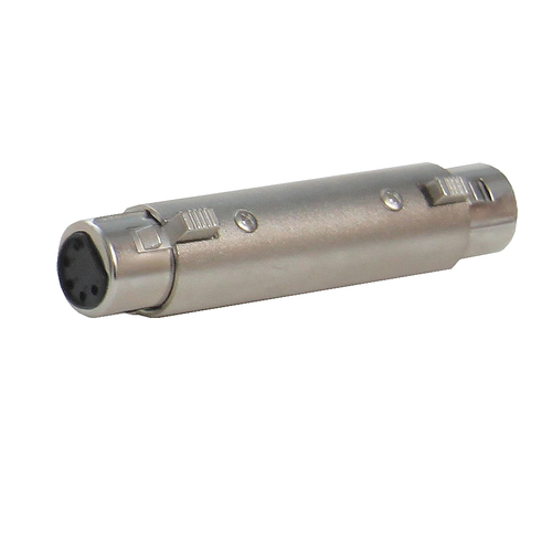 INVOTONE AD353 - переходник 5P XLR мама, 3P XLR мама, корпус металл
