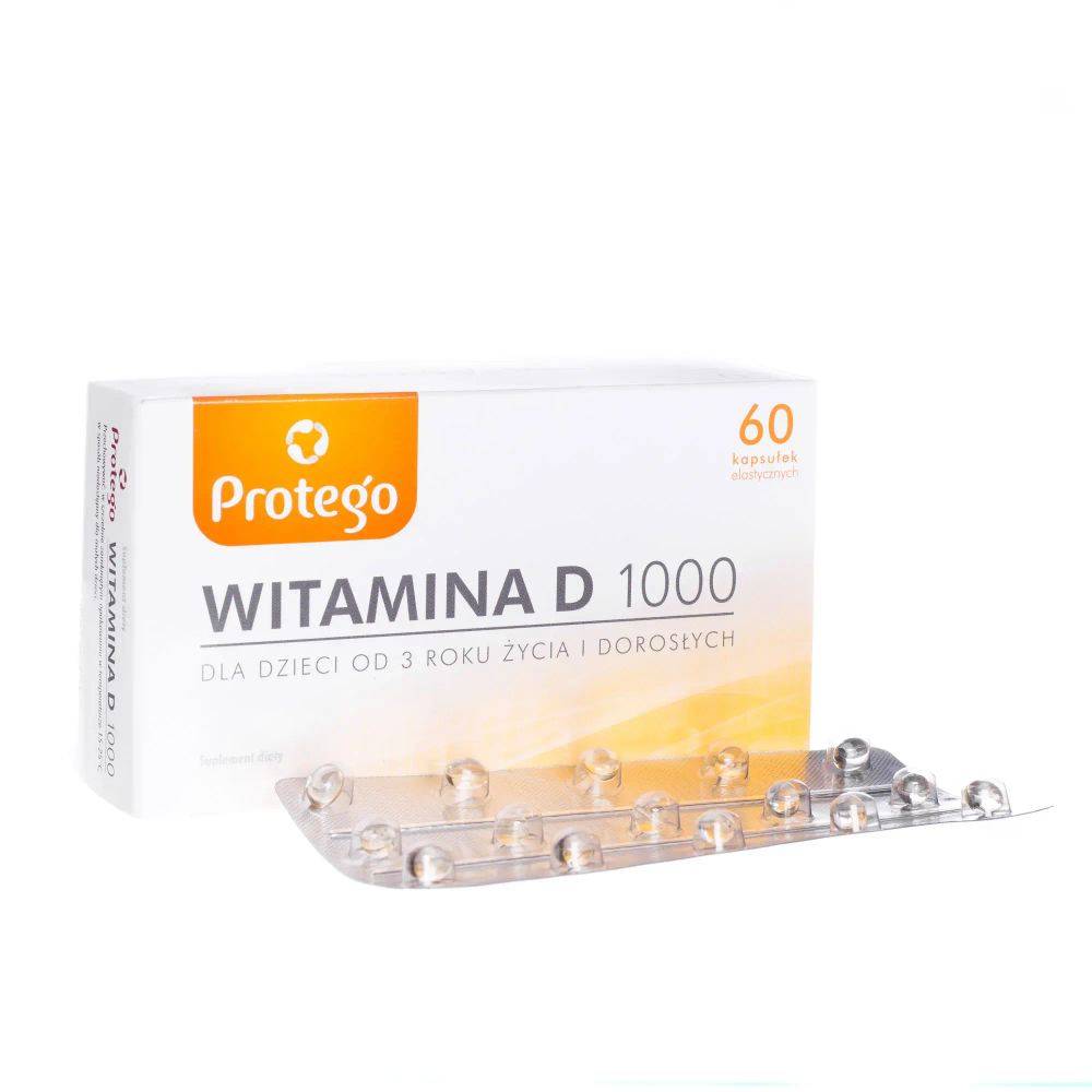 Протего Витамин D 1000 - 60 капсул