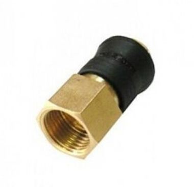 Быстроразъем пневматический с клапаном, внутренняя резьба 1/4''(ONE TOUCH) в пластиковом держателе RockForce##Rock FORCE RF-SE6-2SF