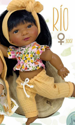 Кукла для девочки виниловая 37см Рио (3007K)