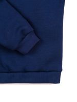 Худи оверсайз с печатью "ШТОРМ" утепленное