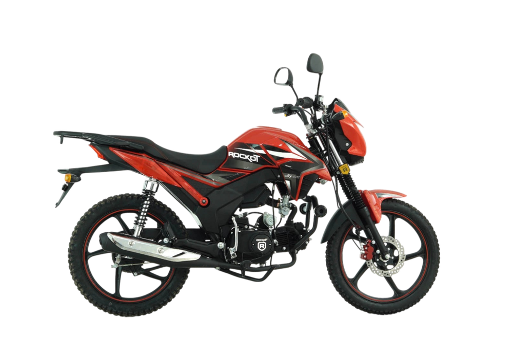 Мопед ROCKOT ALPHA CITY M-12 (красный глянцевый)