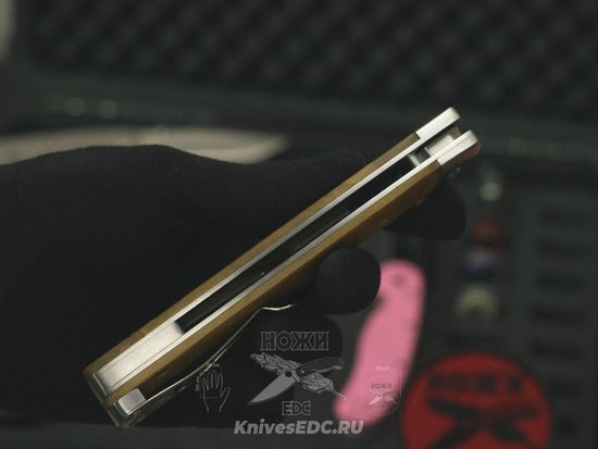 Складной нож якут Steelclaw Саха c клинком из стали D2, рукоять дерево