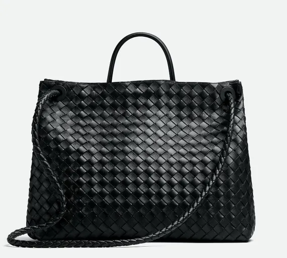Сумка Bottega Veneta Medium Andiamo черный