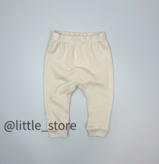 Штанишки хлопковые "Облака" Бежевые