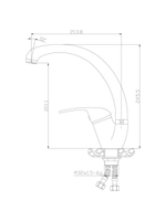 Смеситель Rossinka Y40-23U для кухни