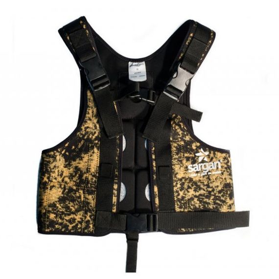 Жилет разгрузочный Sargan Броник Болотный  камуфляж &quot;STR&quot;