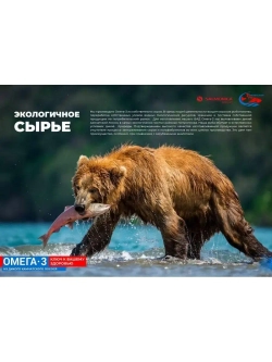 Омега 3 1000мг из дикого камчатского лосося 160 капсул БАД