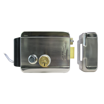 Замок электромеханический ST-EL-02 (N/2C/B/PS) (Хром) (версия 3)