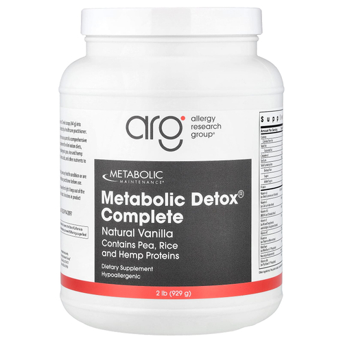 Metabolic Maintenance, Metabolic Detox® Complete, натуральный ванильный вкус, 929 г (2 фунта)