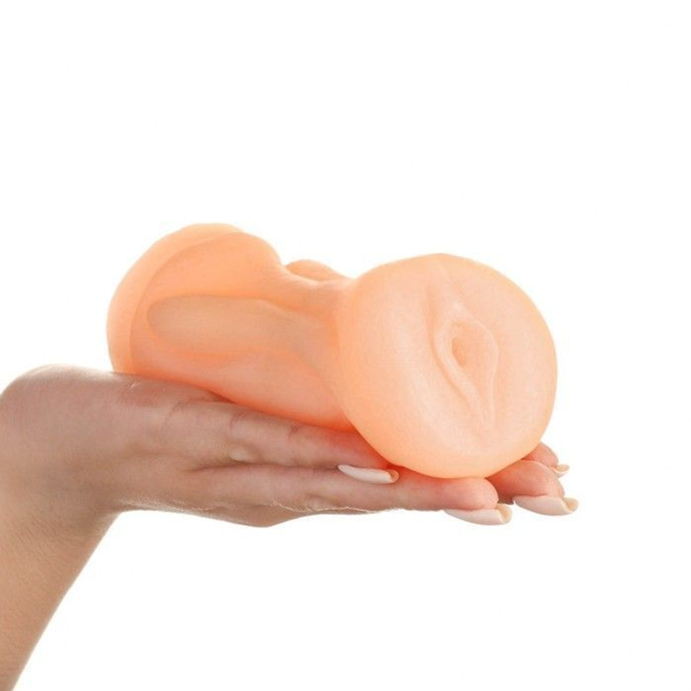 Реалистичный мастурбатор-вагина Yoni №2 (Цвет: телесный)