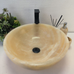 Раковина из оникса Bowl Yellow TinLip BO-62943 45*45*17 39