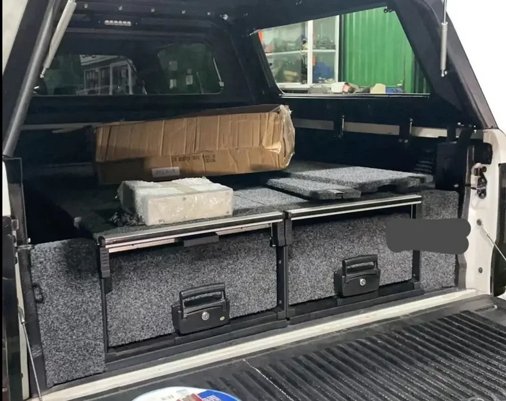 Системы выдвижных ящиков для кухни в Ford F250 от Forza Performance Форд