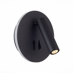 SL1586.413.01 Светильник настенный Черный LED 1*8W 3000K 624Lm Ra&gt;80 24° IP20 L-xW155xH155 170-240V Настенные светильники