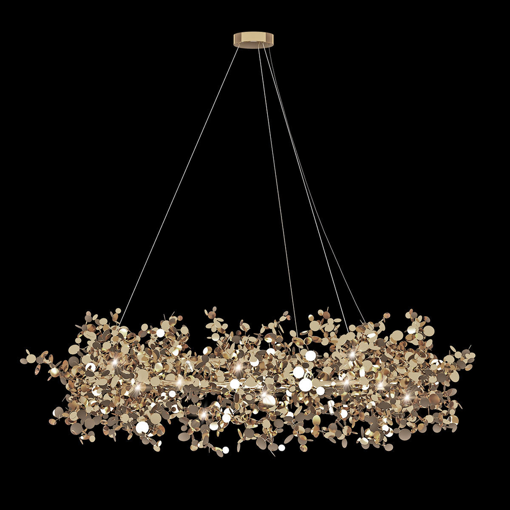 10101/800 Gold Подвесная люстра LOFT IT Spark