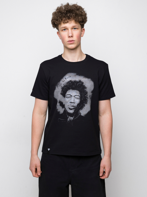Футболка чёрная Jimi Hendrix