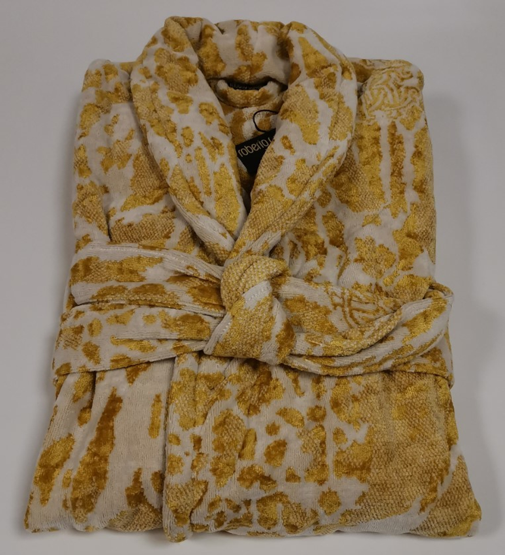 Халат велюровый Roberto Cavalli LINX Gold 001 фото