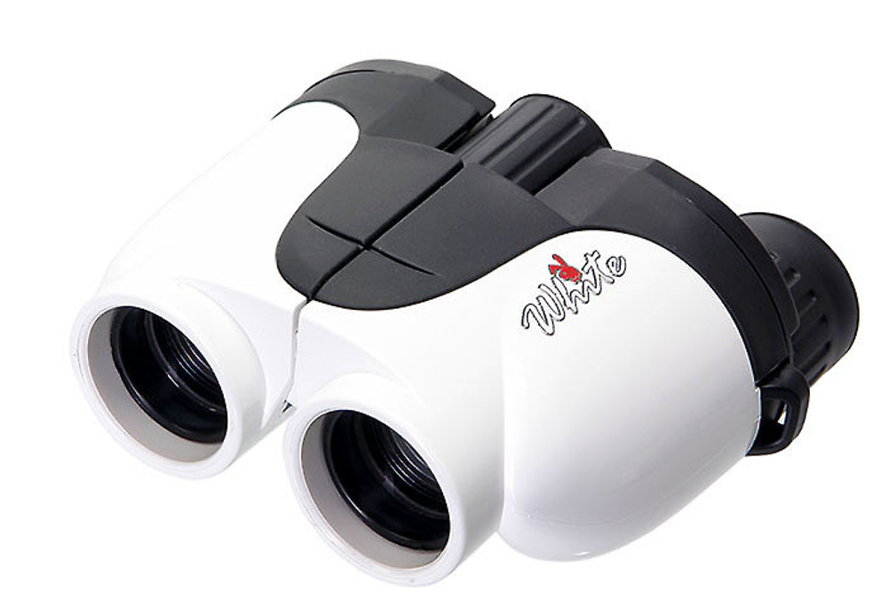 Бинокль Veber White 8x25 белый/черный [22300]