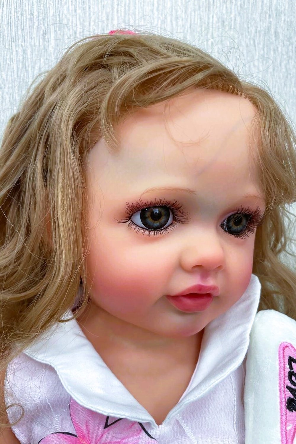 УЦЕНКА Кукла Реборн виниловая 55см в пакете (FA-055)