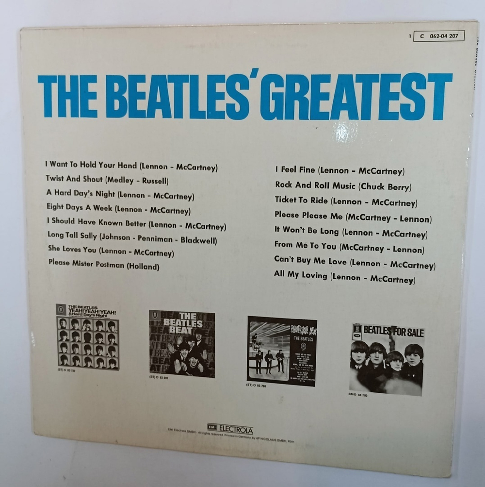 The Beatles The Beatles' Greatest (Germany 1973)