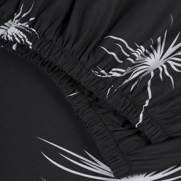 Простыня на резинке  Fiori 5,  200x200х30 , ранфорс  DOMTEKC