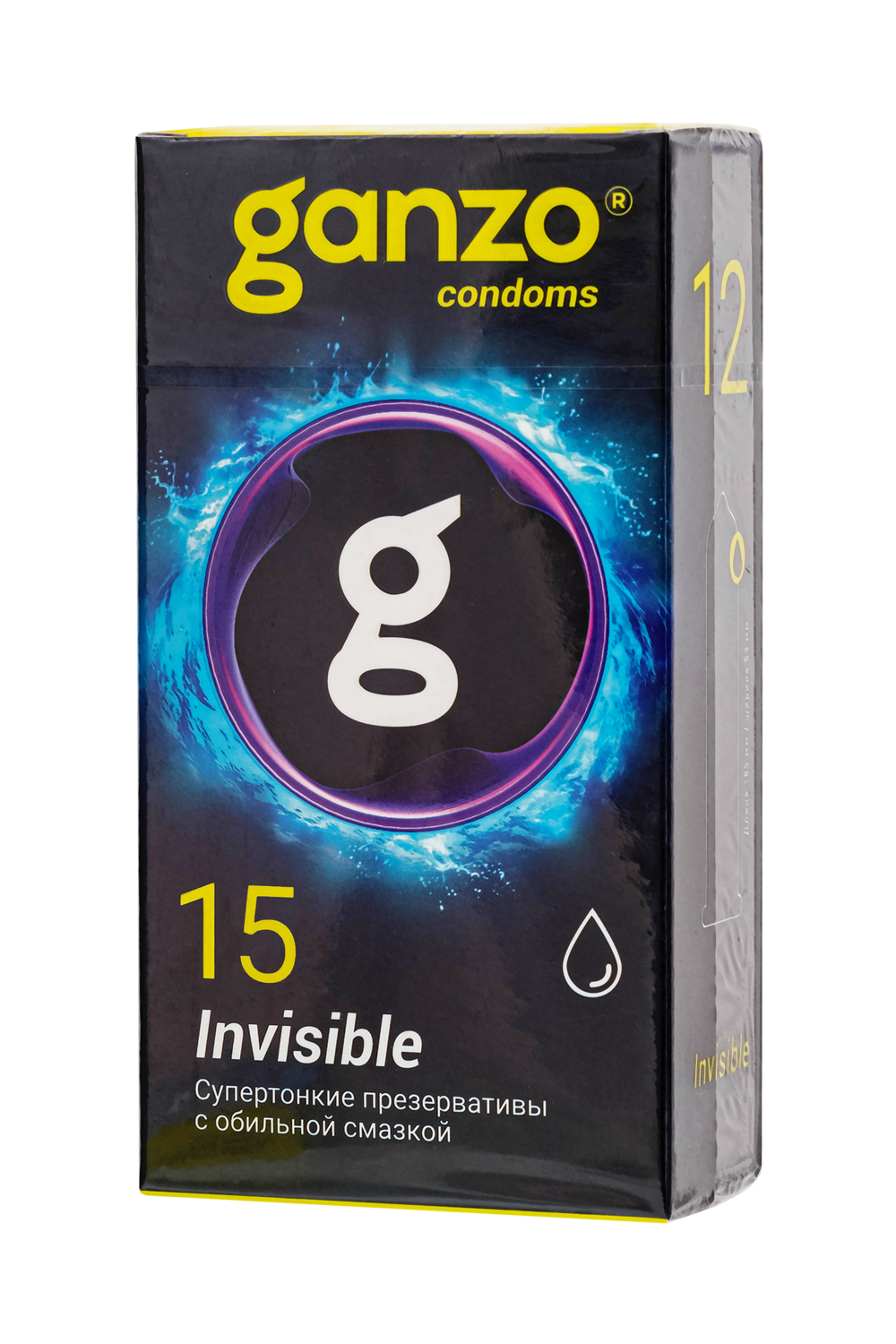Презервативы Ganzo Invisible супер тонкие № 15
