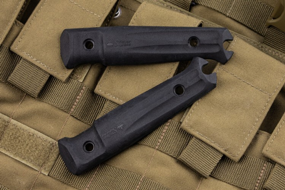 Накладки Kizlyar Supreme Tactical Echelon Черные (Kraton)