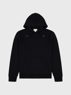 Худи Calvin Klein Jeans Embroidered Monogram Logo Fleece Classic Black Beauty