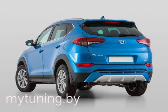 Диффузор заднего бампера для Hyundai Tucson