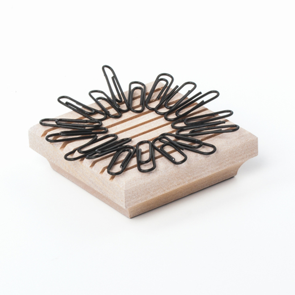 Набор настольный BESTAR "Nefertum" из массива дерева (бук), 9 предметов, цвет "беленый дуб", 236397