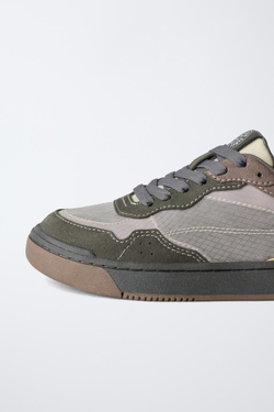 ZARA КОМБИНИРОВАННЫЕ КЕДЫ, РАЗНОЦВЕТНЫЙ