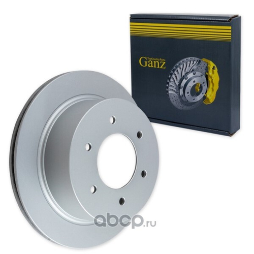 Диск тормозной задний Mitsubishi Pajero Sport 2.5DiD/3.0 08) 315 мм (GANZ)