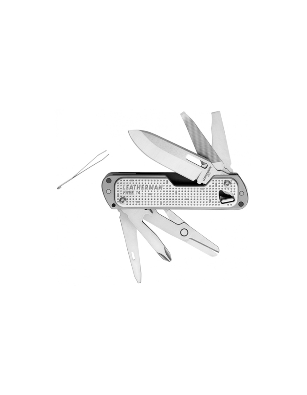 Мультитул Leatherman Free T4, 12 функций, стальной