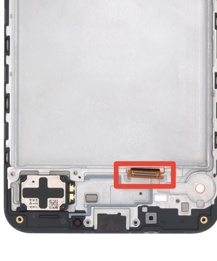 Samsung Galaxy A17 4G (SM-A175B) - FPC коннектор дисплея (на шлейфе)