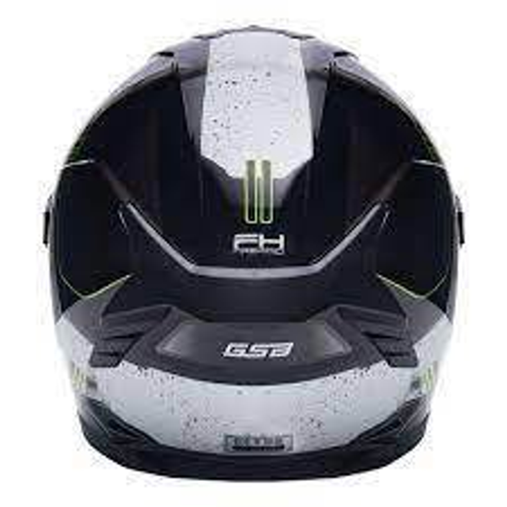 Шлем GSB G-361 WHITE/YELLOW GREY
