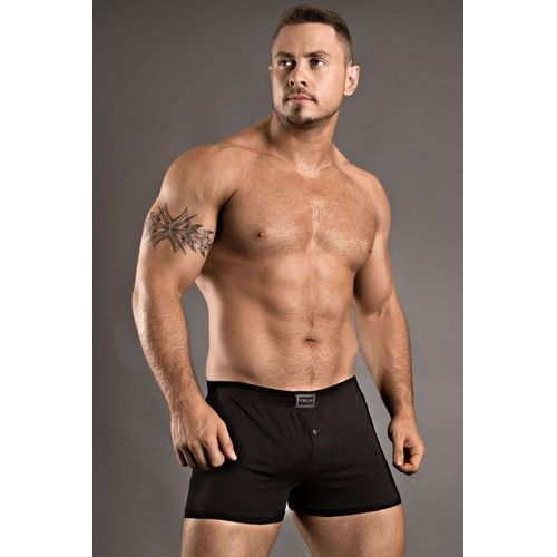 Мужские трусы боксеры хлопковые черные Doreanse 1511