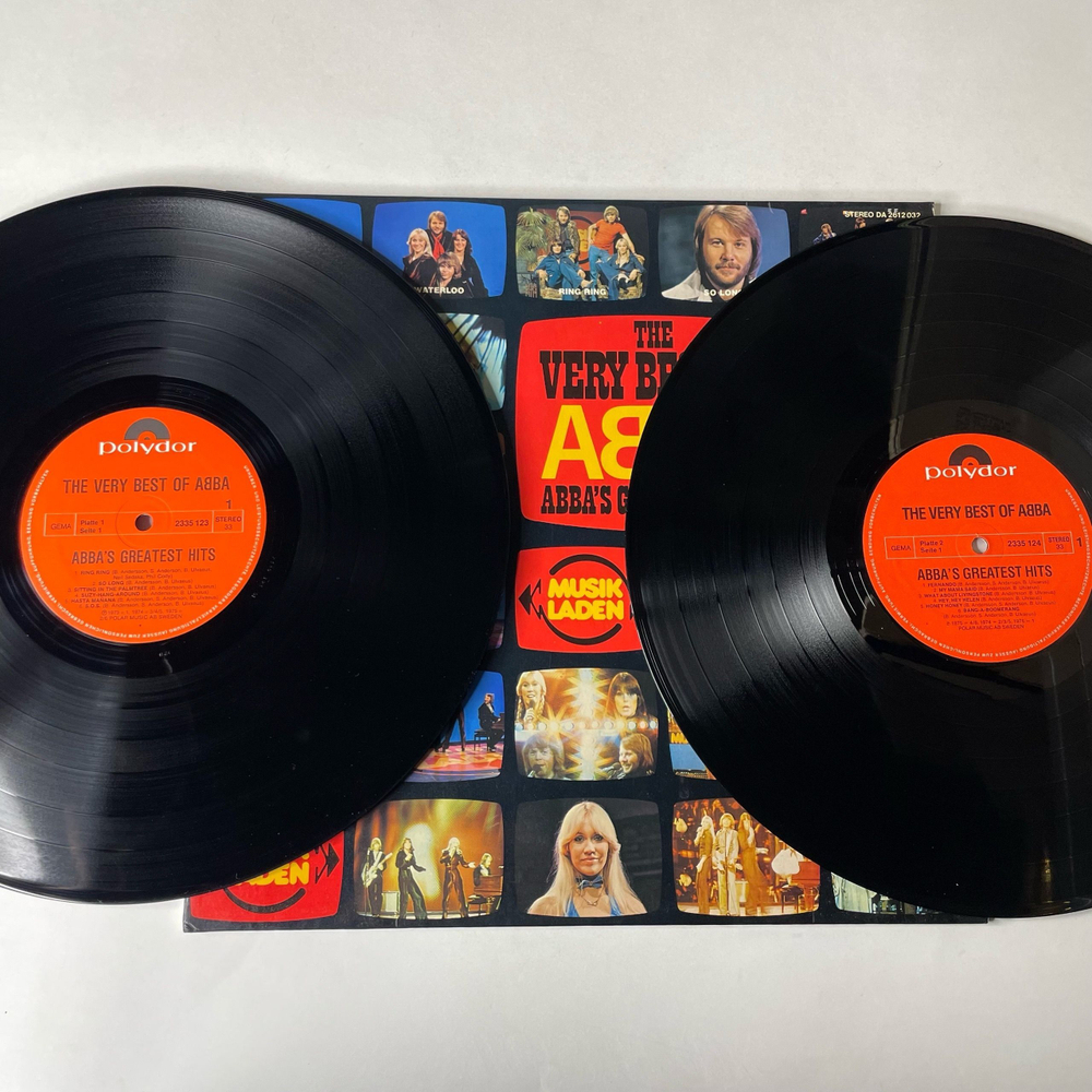 Винтажная виниловая пластинка LP ABBA АББА The Very Best Of ABBA (ABBA's Greatest Hits) (Германия 1976)