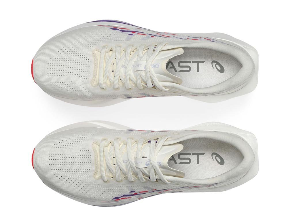 Кроссовки для бега мужские Asics Sonicblast M Бело-Фиолетовые