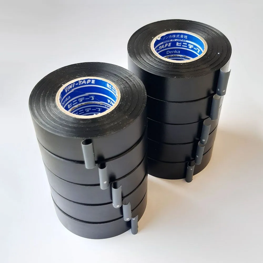 Виниловая изолента Vini-Tape 234, 10шт по 20метров, Denka, применяется в японском автомобилестроении