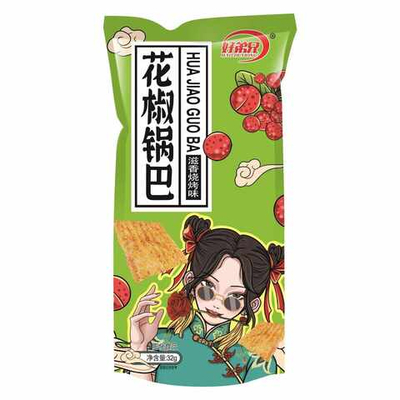 Рисовые чипсы Hao Di Xiong 32 г