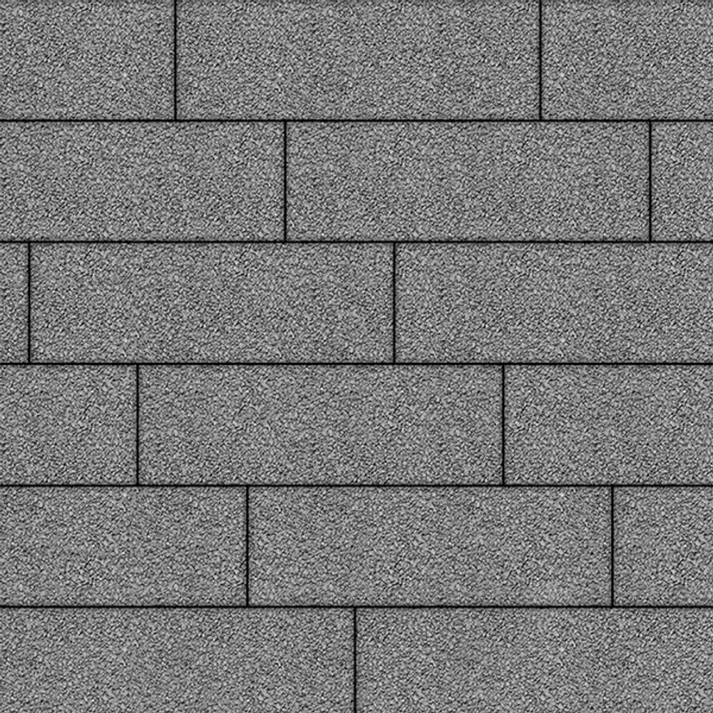 Тротуарная плитка ПРЯМОУГОЛЬНИК 750х250 мм - Гранит Серый