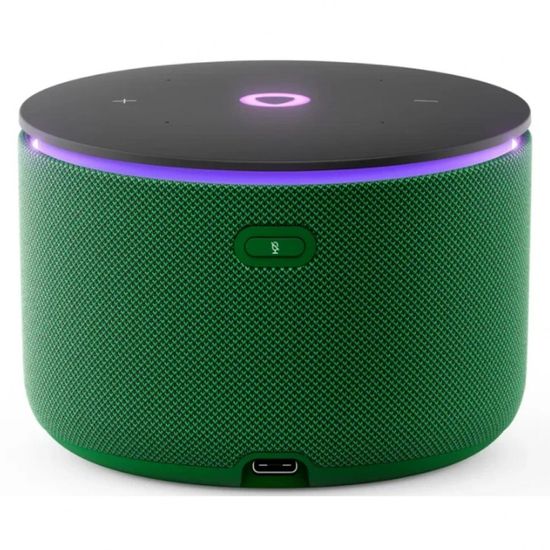Умная колонка Яндекс Станция Мини 3 Про с Алисой и Zigbee, зеленый