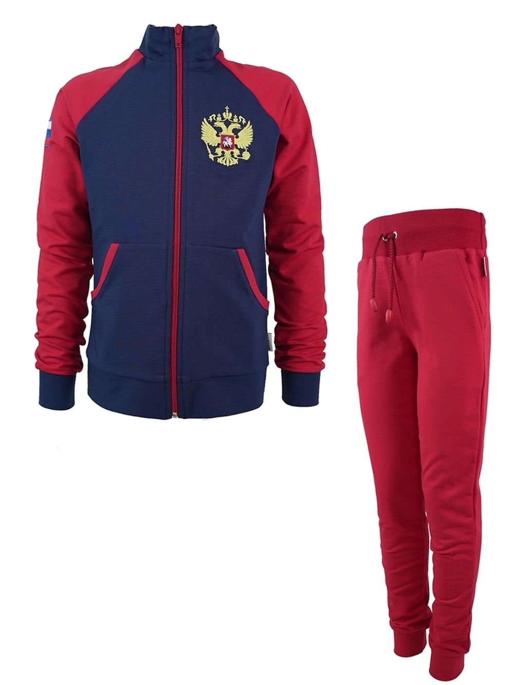 Спортивный костюм Классика (брюки красные)