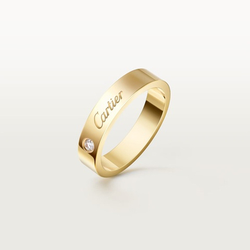 Обручальное кольцо Cartier с бриллиантом