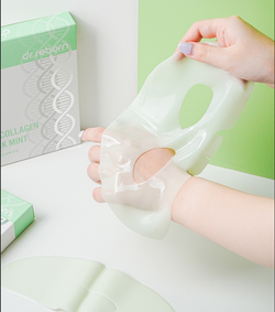 Dr.Reborn Exosome Collagen Mask Pack Mint гидрогелевая маска с экзосомами и коллагеном