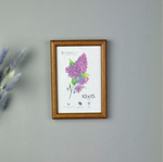 Фоторамка 10х15 см коричневая, арт. 1015.636565