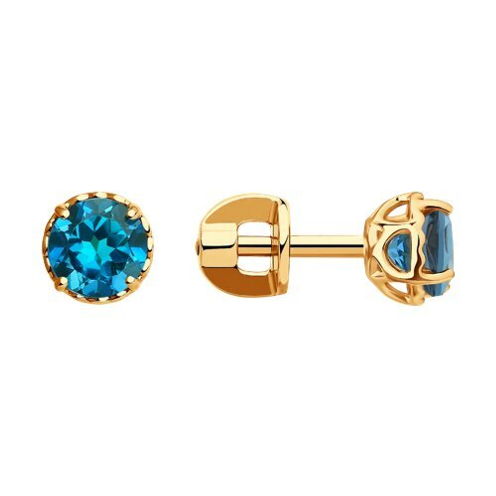 Серьги из золота 585 пробы