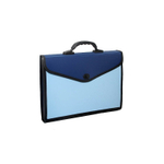 Портфель пласт. 13отд. Lamark 210*297 (морозоуст.) синий/голуб. DC 0017 BL
