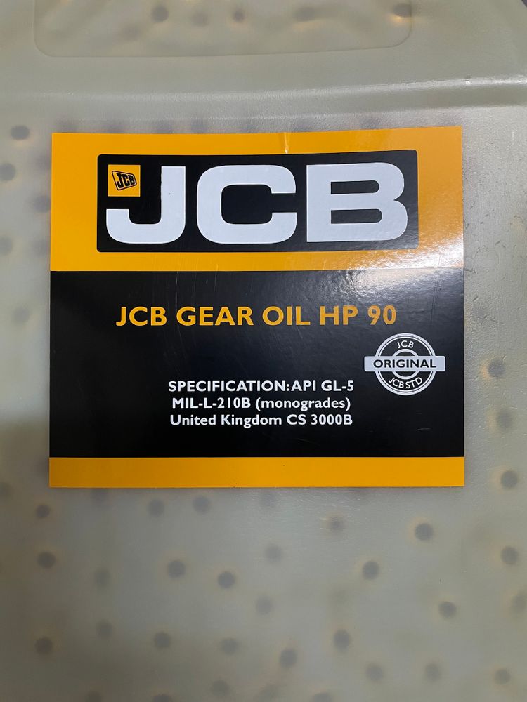 Масло трансмиссионное JCB НР Gear oil 90 20L/40000345E оригинал  канистра 20л