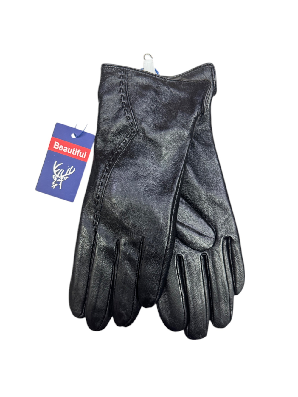 Перчатки. Женские. Материал верха: Кожаные. Подклад: Трикотаж-шерсть.5 шт в упаковке.